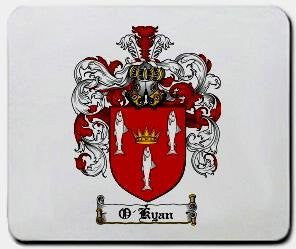 O'kyan coat of arms mouse pad