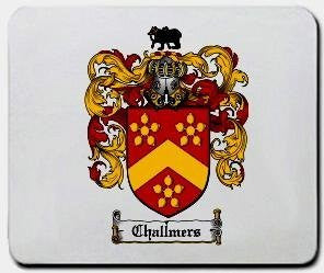 Challmers coat of arms mouse pad