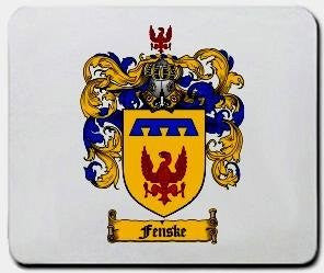 Fenske coat of arms mouse pad