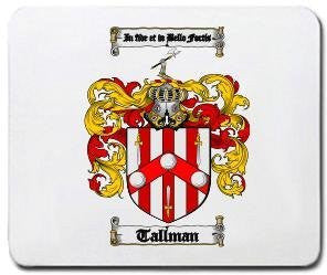 Tallman coat of arms mouse pad