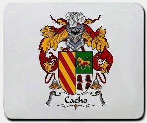 Cacho coat of arms mouse pad
