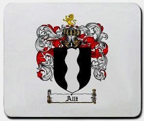 Allt coat of arms mouse pad
