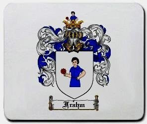 Frahm coat of arms mouse pad