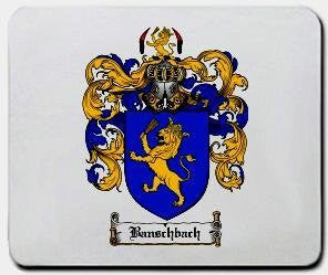 Banschbach coat of arms mouse pad