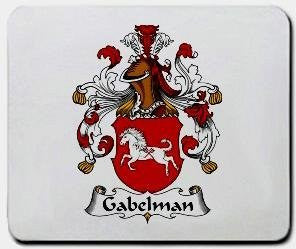 Gabelman coat of arms mouse pad