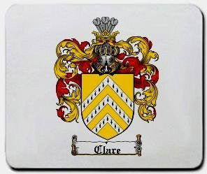 Clare coat of arms mouse pad