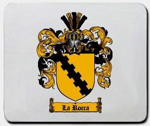 Larocca coat of arms mouse pad