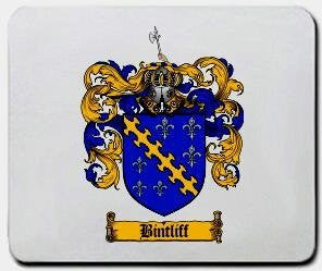 Bintliff coat of arms mouse pad
