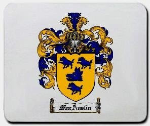Macauslin coat of arms mouse pad