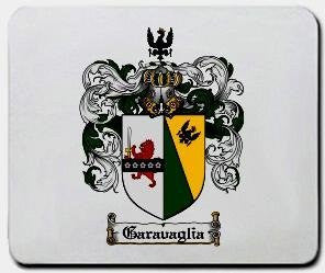 Garavaglia coat of arms mouse pad