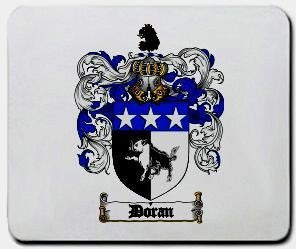 Doran coat of arms mouse pad