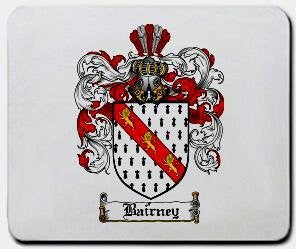 Bairney coat of arms mouse pad