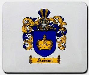 Arcuri coat of arms mouse pad