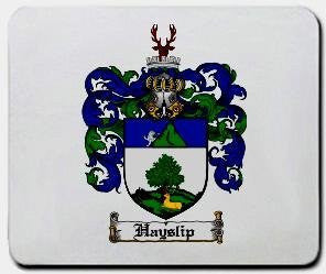 Hayslip coat of arms mouse pad