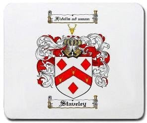 Staveley coat of arms mouse pad