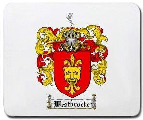 Westbrocke coat of arms mouse pad