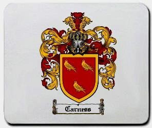 Carness coat of arms mouse pad