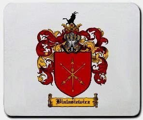 Bialasiewicz coat of arms mouse pad