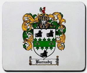 Burnaby coat of arms mouse pad