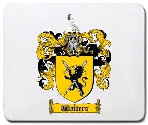 Walters coat of arms mouse pad