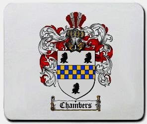 Chambers coat of arms mouse pad