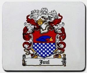 Juul coat of arms mouse pad