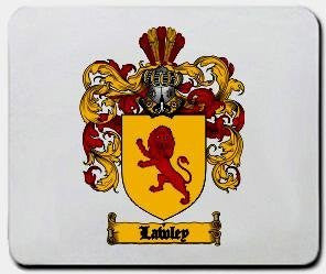 Lawley coat of arms mouse pad