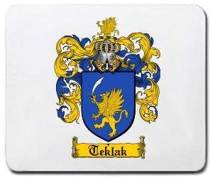 Teklak coat of arms mouse pad