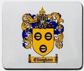 Ellingham coat of arms mouse pad