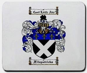 Fitzpatricks coat of arms mouse pad