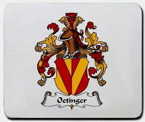 Oetinger coat of arms mouse pad