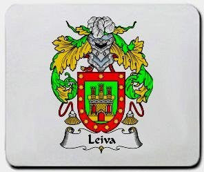 Leiva coat of arms mouse pad