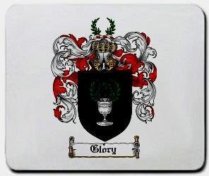 Glory coat of arms mouse pad