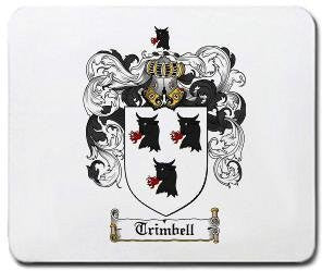 Trimbell coat of arms mouse pad