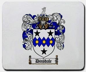 Dinsdale coat of arms mouse pad