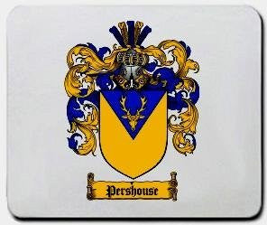 Pershouse coat of arms mouse pad