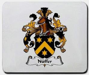 Nuffer coat of arms mouse pad