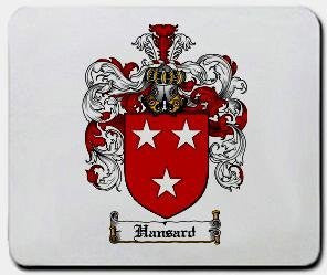 Hansard coat of arms mouse pad