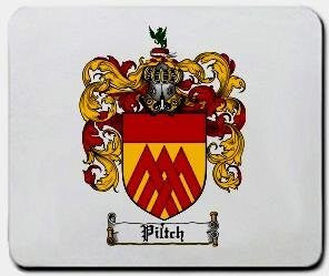 Piltch coat of arms mouse pad