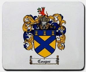 Couper coat of arms mouse pad