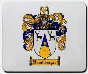 Harshbarger coat of arms mouse pad