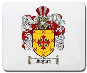 Segura coat of arms mouse pad