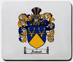Arscot coat of arms mouse pad