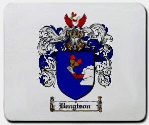 Bengtson coat of arms mouse pad