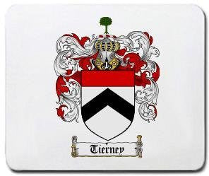 Tierney coat of arms mouse pad