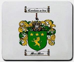 Macmor coat of arms mouse pad