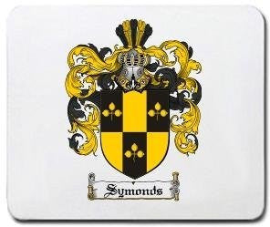 Symonds coat of arms mouse pad