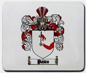 Pasco coat of arms mouse pad