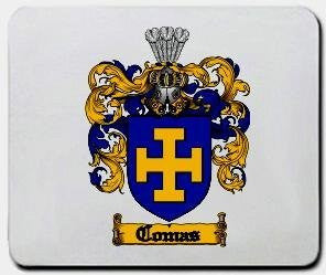 Comas coat of arms mouse pad