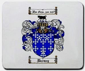 Darsey coat of arms mouse pad